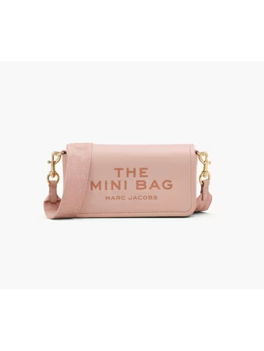 Marc Jacobs The Mini Bag Pink Leather Crossbody Shoulder Bag